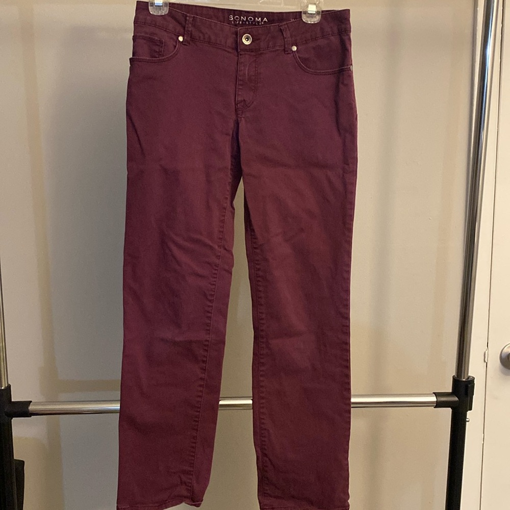 Purple dress pants